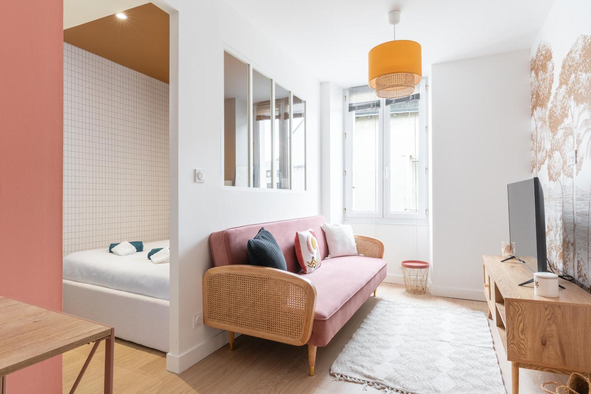 Appartement Elegant Proche Tramway & Centre-Ville Nantes Extérieur photo
